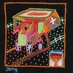 African Quilt Square: small-03